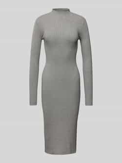 EDITED Gebreide jurk met opstaande kraag model 'Hada'