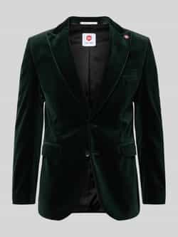 CG Club of Gents Slim fit 2-knoops colbert van fluweel model 'Prince'