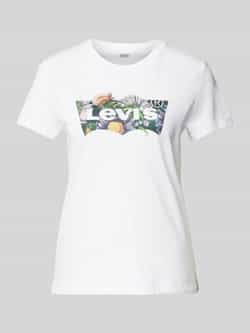 Levi's T-shirt met labelprint model 'THE PERFECT TEE'