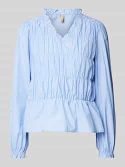 Soyaconcept Regular fit blouse met V-hals model 'ONARI'