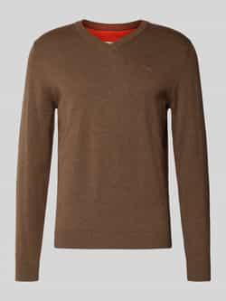 Tom Tailor Regular fit gebreide pullover van zuiver katoen