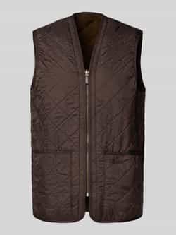 Barbour Regular fit bodywarmer met warme fleece aan de binnenkant