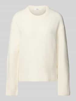 Gina Tricot Oversized gebreide pullover met linnen