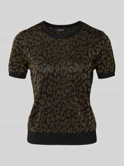 Lauren Ralph Lauren Gebreid shirt van viscosemix model 'EYELAH'