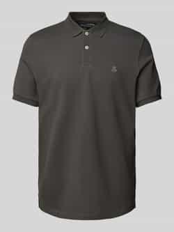 Marc O'Polo Regular fit poloshirt met labelstitching