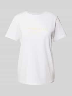 Comma T-shirt met motiefprint