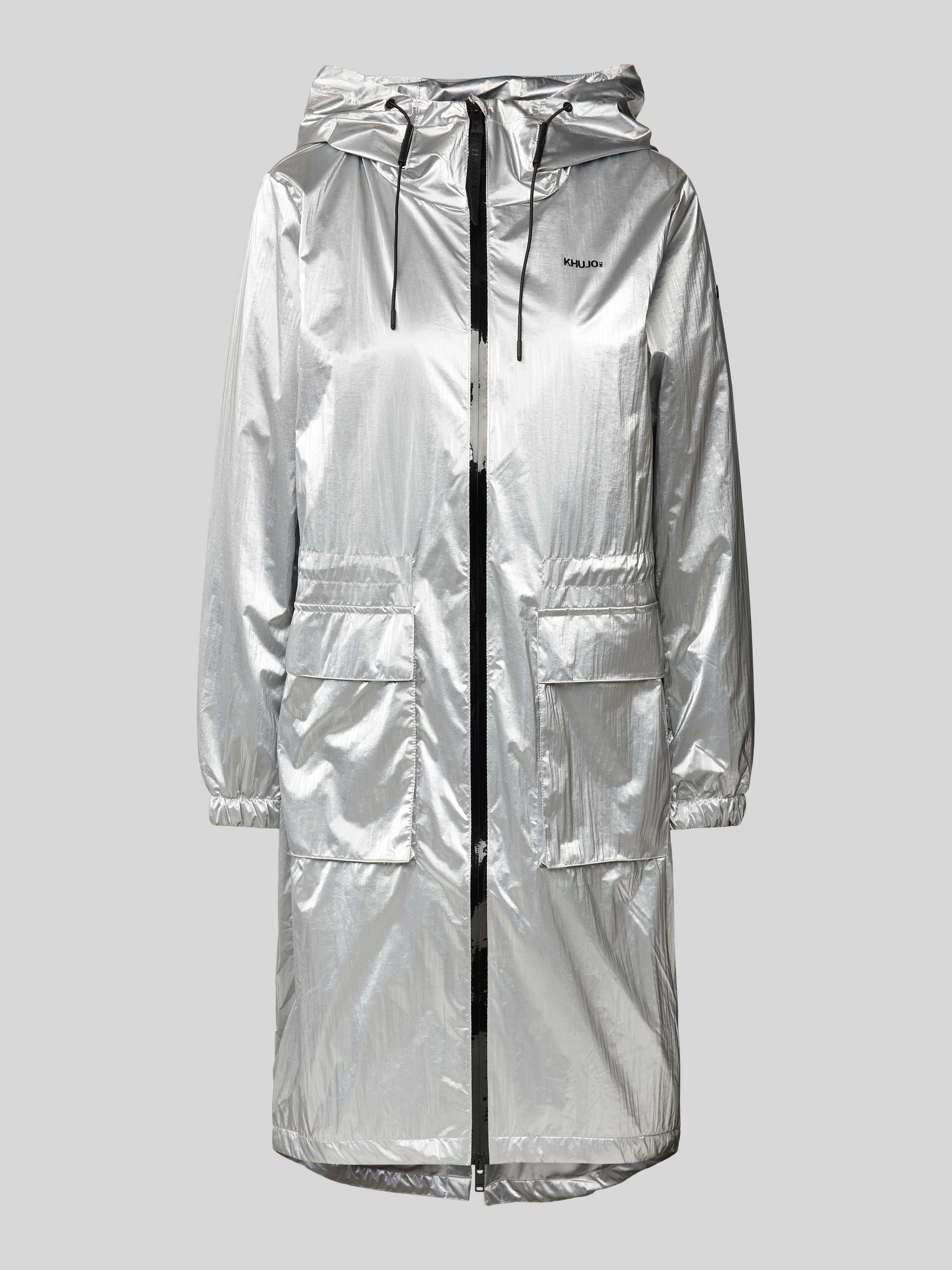 Khujo Lange jas met tweewegritssluiting model 'CARLEE'