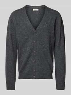 Casual friday Slim fit gebreid jack met knoopsluiting model 'Karl'
