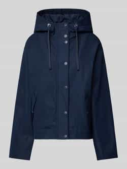 Tom Tailor Denim Outdoorjack in korte vorm en met capuchon