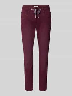Tom Tailor Relaxed fit broek van katoenmix
