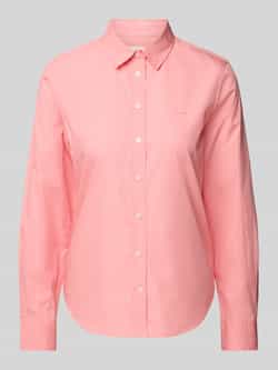 Gant Regular fit overhemdblouse met labelstitching