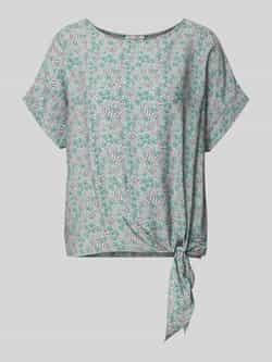 Christian Berg Woman Relaxed fit blouse met knoopdetail