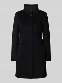 Max Mara Studio Lange jas met opstaande kraag model 'AGNESE'