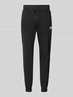 Alpha industries Sweatpants met logo en elastische band