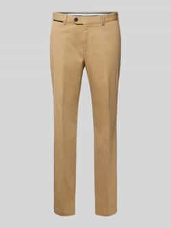 Hiltl Slim fit broek met persplooien model 'PEAKER'