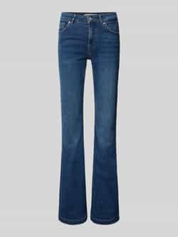 Review Flared jeans met 5-pocketmodel