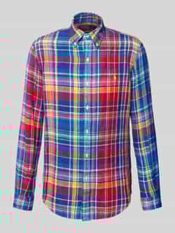 Polo Ralph Lauren Custom fit linnen overhemd met button-downkraag