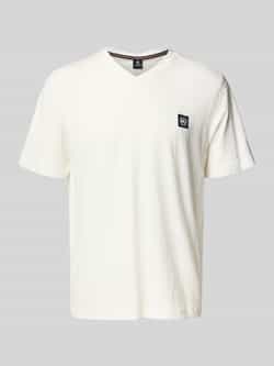 Lerros T-shirt met V-hals