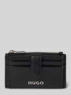 HUGO Portemonnee met labelapplicatie model 'Mel'