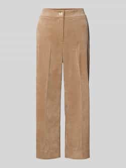 Opus Straight leg broek met steekzakken model 'Misha lane'