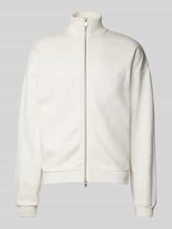 Drykorn Sweatjack met motiefstitching model 'MAKKANO'