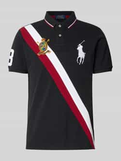 Polo Ralph Lauren Regular fit poloshirt met motief- en logostitching