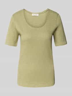 Marc O'Polo Regular fit T-shirt van slubjersey
