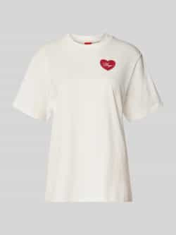 HUGO Regular fit T-shirt van puur katoen model 'VINTAGE TEE'