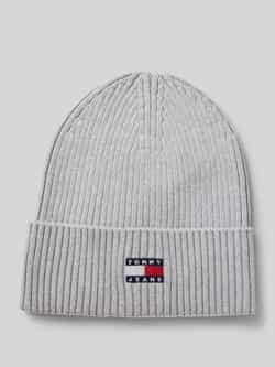 Tommy Jeans Gebreide muts met labelstitching model 'HERITAGE CORE'