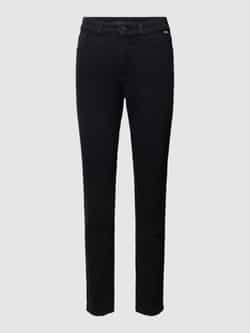 Marc Cain Slim fit jeans met labeldetail