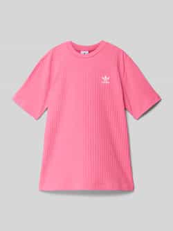 Adidas Originals Wide fit T-shirt in riblook