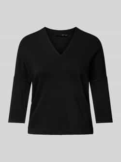 Someday T-shirt met V-hals en 3 4 mouwen model 'Uhlyn'