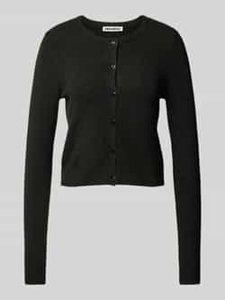 Review Cardigan met ronde hals