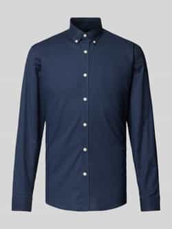 Lindbergh Slim fit vrijetijdsoverhemd met button-downkraag model 'Oxford'