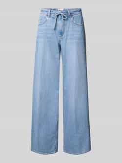 BRAX Wide fit jeans met strikceintuur model 'MORGAN'