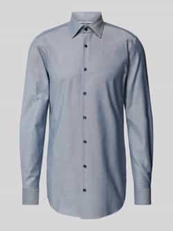 Boss Slim fit zakelijk overhemd met extra lange mouwen model 'Hank'