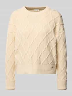 S.Oliver RED LABEL Regular fit gebreide pullover van katoenmix