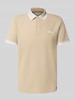 Tom Tailor Regular fit poloshirt van katoenmix