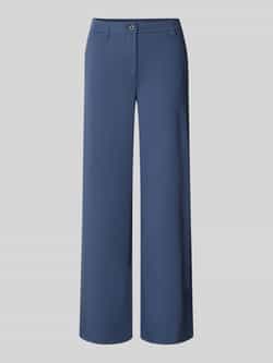FREE QUENT Straight leg stoffen broek met paspelzakken model 'Nanni'