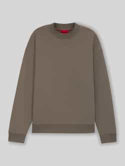 HUGO Relaxed fit sweatshirt van puur katoen model 'DAPOCREW'