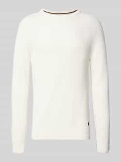 Jack & jones Gebreide pullover met ronde hals model 'PANNEL'