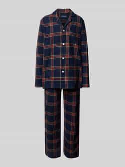 Christian Berg Men Pyjama met knoopsluiting