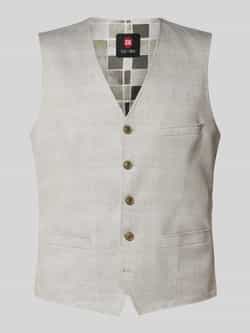 CG Club of Gents Gilet met strookzakken model 'Mosley'