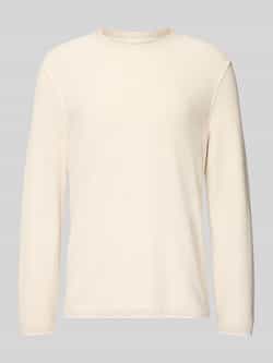 Marc O'Polo Regular fit gebreide pullover van een mix van katoen viscose en linnen