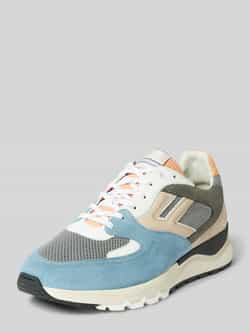 Floris van Bommel Sneakers met labelpatch model 'De Treener'