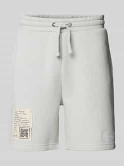 Karl Kani Korte regular fit sweatshorts met labelpatch