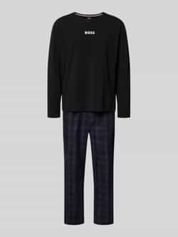 Boss Regular fit pyjama van katoenmix model 'ANTHONY'