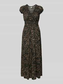 Apricot Maxi-jurk van viscose in all-over look