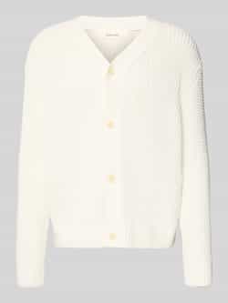 Selected Homme Regular fit gebreid jack van puur katoen model 'DERECK'