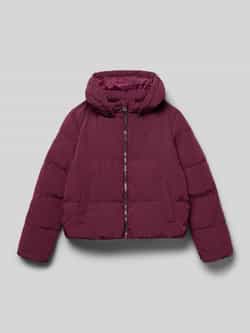 Only Regular fit gewatteerd jack met afneembare capuchon model 'DOLLY'